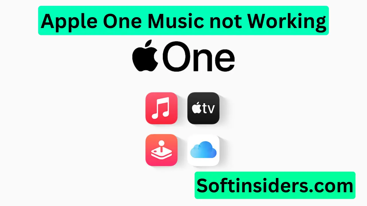 Apple One Music not Working